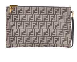 Tapestry FF Wristlet, Viscose, Grey, N0178, DB, 3*